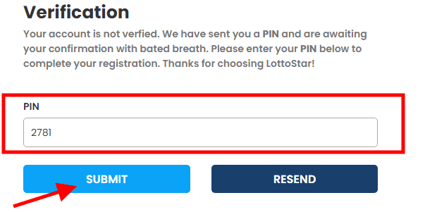 Lottostar Aviator verification