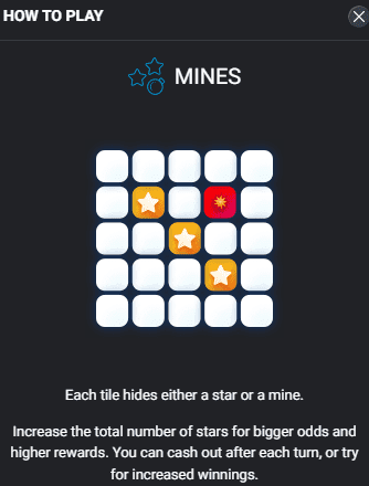 reglas de spribe de minas